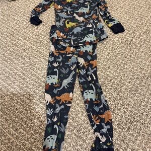 Little Sleepies Dinosaur Print Pajamas - Multicolor